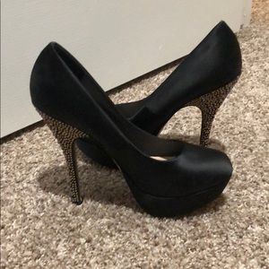 Steve Madden Stilettos - rhinestoned heel